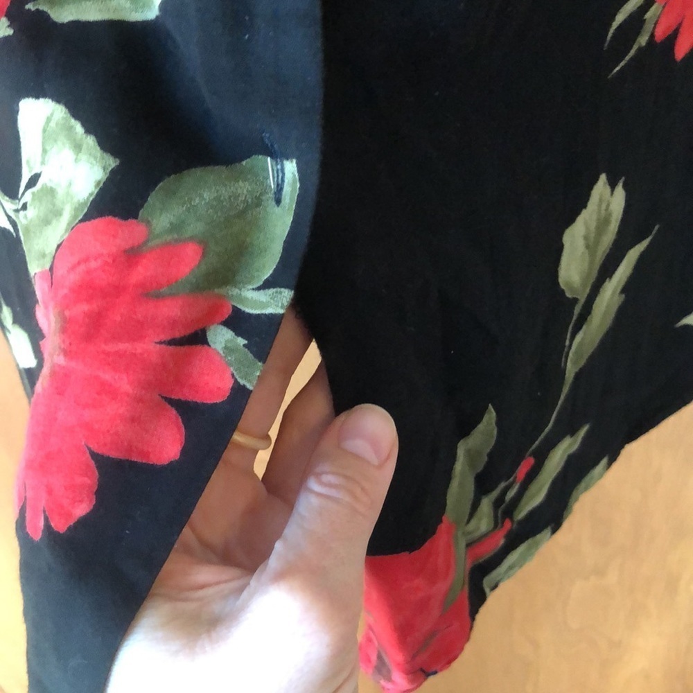 Caribou sleeveless button down floral dress - Picture 4 of 6